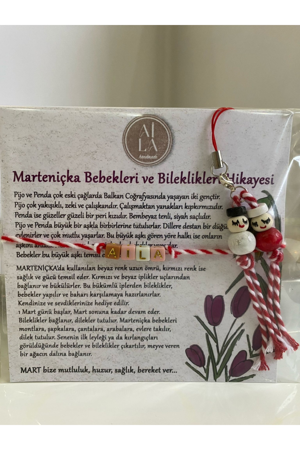 marteniçka  telefon ucu süsü